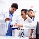 skilled team of chemical
